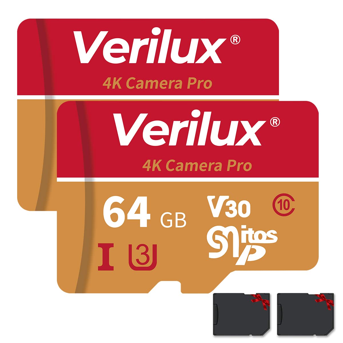 Verilux Micro SD Card 64 GB Universal Camera SD Card Memory Card with SD Card Adapter Verilux Micro SD Card 64 GB Universal Camera SD Card Memory Card with SD Card Adapter